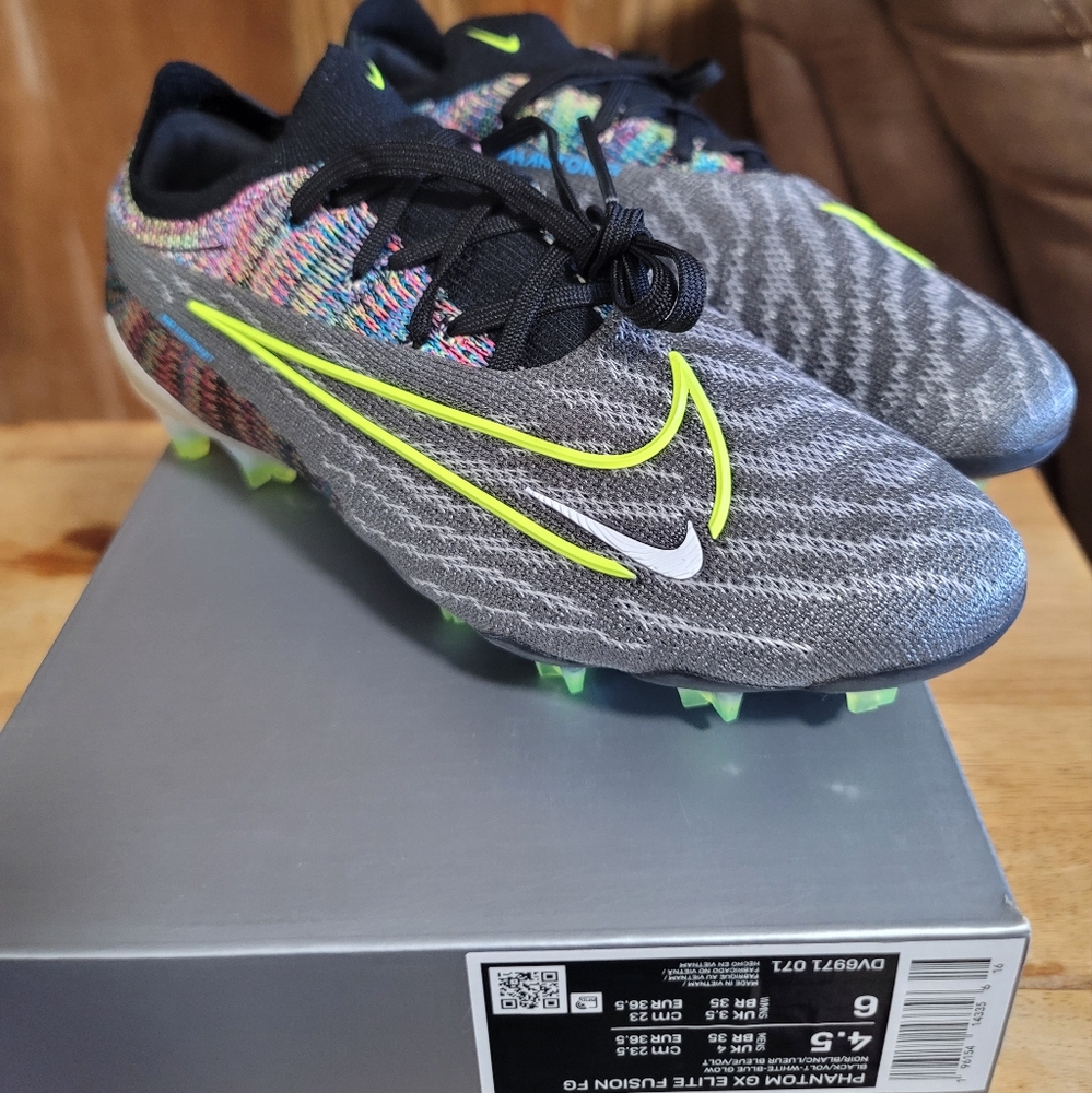 New Nike Phantom GX Elite Gripknit Fusion FG Size 4.5 Men/6 Women DV6971 071